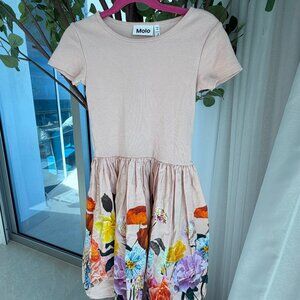 Molo Floral Dress 134/140  9/10